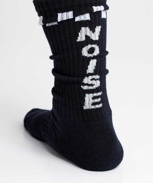 NOISE MAKER（ノイズメーカー）の「メンズソックス（ソックス/靴下・メンズ・レッド/ホワイト/ブラック・25-28）」の11枚目の写真
