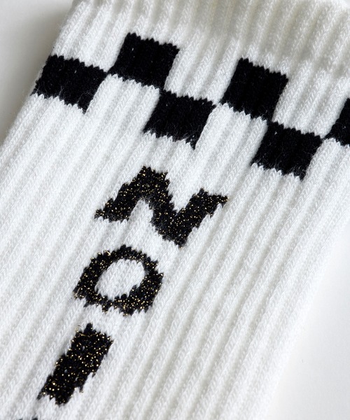 NOISE MAKER（ノイズメーカー）の「メンズソックス（ソックス/靴下・メンズ・レッド/ホワイト/ブラック・25-28）」の4枚目の写真