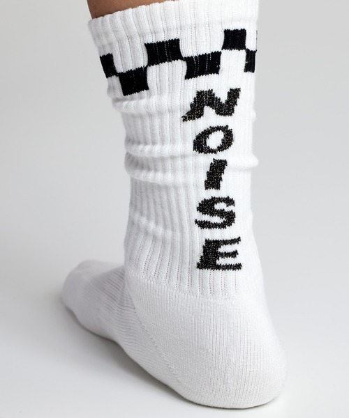 NOISE MAKER（ノイズメーカー）の「メンズソックス（ソックス/靴下・メンズ・レッド/ホワイト/ブラック・25-28）」の10枚目の写真