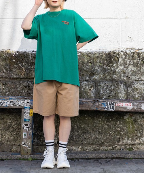 WEGO(ウィゴー)の「WEGO/グラフィックBIGT(Tシャツ/カットソー・レディース・ネイビー/オートミール/ホワイト/その他1/グリーン/ブルー・SMALL/MEDIUM)」の16枚目の写真