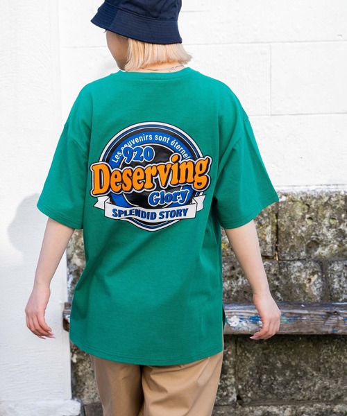 WEGO(ウィゴー)の「WEGO/グラフィックBIGT(Tシャツ/カットソー・レディース・ネイビー/オートミール/ホワイト/その他1/グリーン/ブルー・SMALL/MEDIUM)」の17枚目の写真