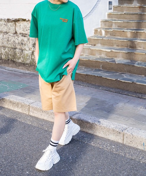 WEGO(ウィゴー)の「WEGO/グラフィックBIGT(Tシャツ/カットソー・レディース・ネイビー/オートミール/ホワイト/その他1/グリーン/ブルー・SMALL/MEDIUM)」の19枚目の写真