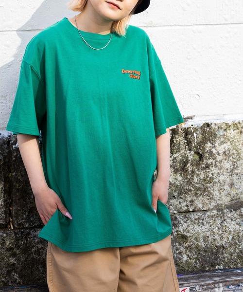 WEGO(ウィゴー)の「WEGO/グラフィックBIGT(Tシャツ/カットソー・レディース・ネイビー/オートミール/ホワイト/その他1/グリーン/ブルー・SMALL/MEDIUM)」の21枚目の写真