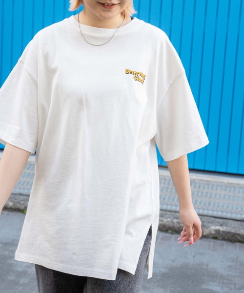 WEGO(ウィゴー)の「WEGO/グラフィックBIGT(Tシャツ/カットソー・レディース・ネイビー/オートミール/ホワイト/その他1/グリーン/ブルー・SMALL/MEDIUM)」の11枚目の写真