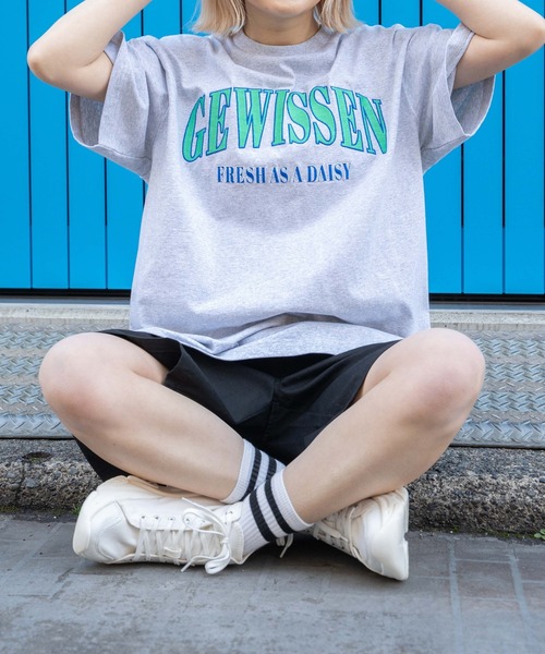 WEGO(ウィゴー)の「WEGO/グラフィックBIGT(Tシャツ/カットソー・レディース・ネイビー/オートミール/ホワイト/その他1/グリーン/ブルー・SMALL/MEDIUM)」の15枚目の写真