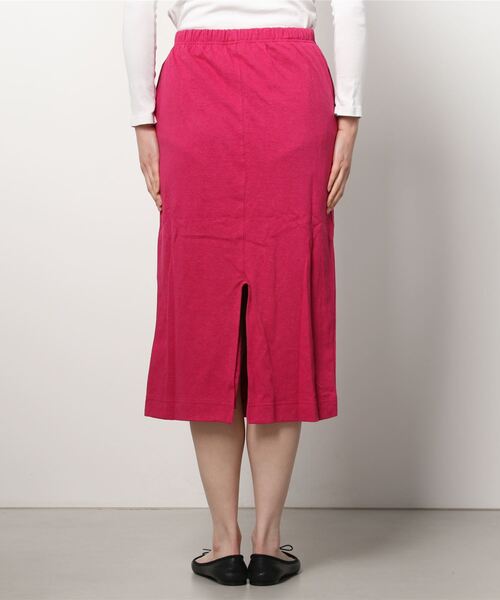 MANASTASH(マナスタッシュ)の「MANASTASH/マナスタッシュ HEMP SLIT SKIRT ヘンプスリットスカート(スカート・レディース・ブラック/ピンク/ナチュラル・MEDIUM)」の5枚目の写真