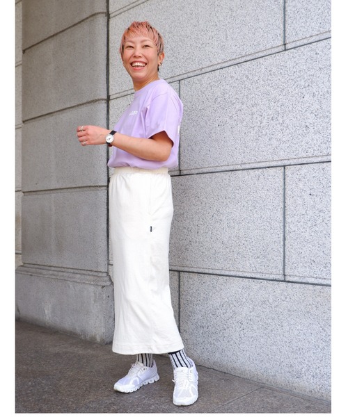 MANASTASH(マナスタッシュ)の「MANASTASH/マナスタッシュ HEMP SLIT SKIRT ヘンプスリットスカート(スカート・レディース・ブラック/ピンク/ナチュラル・MEDIUM)」の12枚目の写真