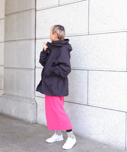MANASTASH(マナスタッシュ)の「MANASTASH/マナスタッシュ HEMP SLIT SKIRT ヘンプスリットスカート(スカート・レディース・ブラック/ピンク/ナチュラル・MEDIUM)」の14枚目の写真