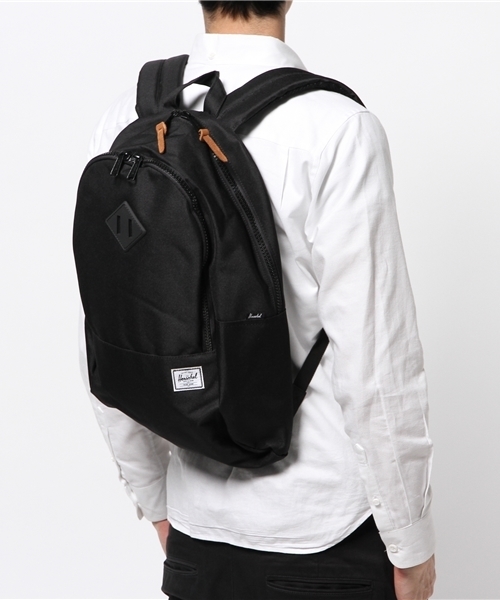 JOURNAL STANDARD（ジャーナルスタンダード）の「HERSCHEL / ハーシェル: NELSON（バックパック/リュック・メンズ・ブラック/カーキ・FREE）」の13枚目の写真