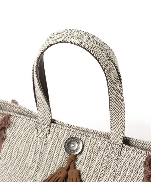 Minnetonka(ミネトンカ)の「【MINNETONKA(ミネトンカ)】別注ヘリンボントート(トートバッグ・レディース・ブラウン/ナチュラル・FREE)」の12枚目の写真