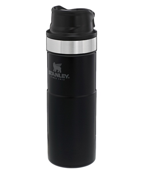 STANLEY(スタンレー)の「【STANLEY】スタンレー クラシック真空ワンハンドマグⅡ 0.47L(水筒・メンズ・ホワイト/ブラック/グリーン・FREE)」の7枚目の写真