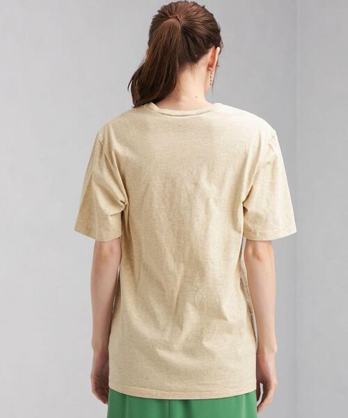 MIXTA（ミクスタ）の「＜MIXTA(ミクスタ)＞ショート スリーブ プリント プルオーバー カットソー ナチュラル（Tシャツ/カットソー・レディース・ナチュラル・M）」の5枚目の写真