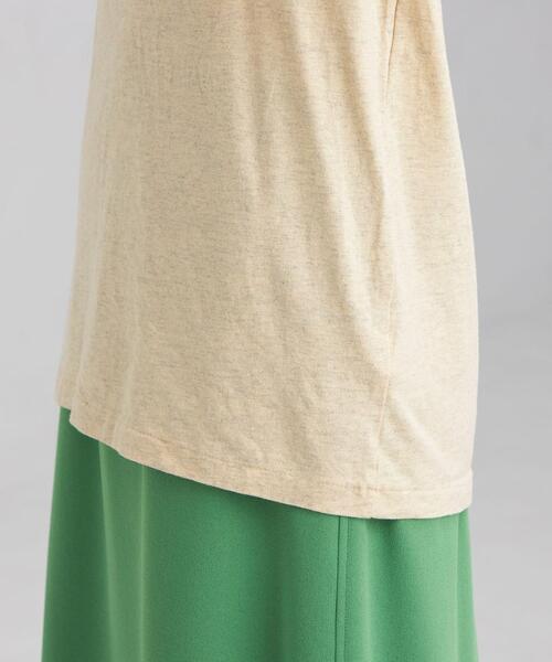 MIXTA（ミクスタ）の「＜MIXTA(ミクスタ)＞ショート スリーブ プリント プルオーバー カットソー ナチュラル（Tシャツ/カットソー・レディース・ナチュラル・M）」の8枚目の写真