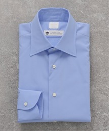 セミワイド ポプリン シャツ