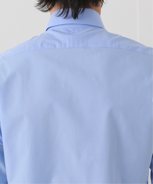 EDIFICE（エディフィス）の「セミワイド ポプリン シャツ（シャツ/ブラウス・メンズ・ホワイト/ブルー・40/38/39/41/37）」の8枚目の写真