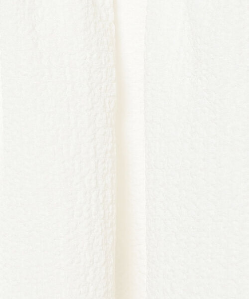 Ray BEAMS（レイビームス）の「Ray BEAMS / ギャザー キリカエ パフスリーブ ブラウス（シャツ/ブラウス・レディース・ブラック/ホワイト・ONE SIZE）」の7枚目の写真