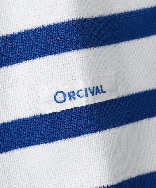 ORCIVAL（オーシバル）の「＜ORCIVAL（オーシバル）＞ワイド ナヴァル ボーダー カットソー（Tシャツ/カットソー・メンズ・ロイヤルブルー/ネイビー・6/8）」の14枚目の写真