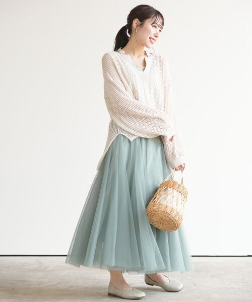 rps（アールピーエス）の「フラワーレースモチーフホルタータンクトップ（タンクトップ・レディース・ブラック/ネイビー/オフホワイト/オートミール・M）」の15枚目の写真