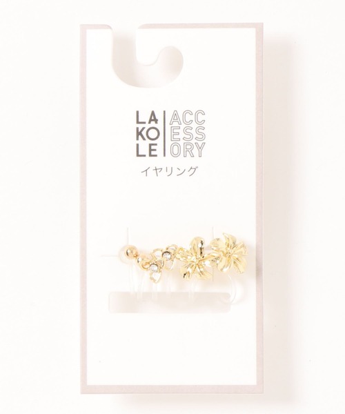 LAKOLE(ラコレ)の「フラワーモチーフノンホールピアス6点SET / 274649(イヤリング・レディース・その他1/その他2・FREE)」の7枚目の写真