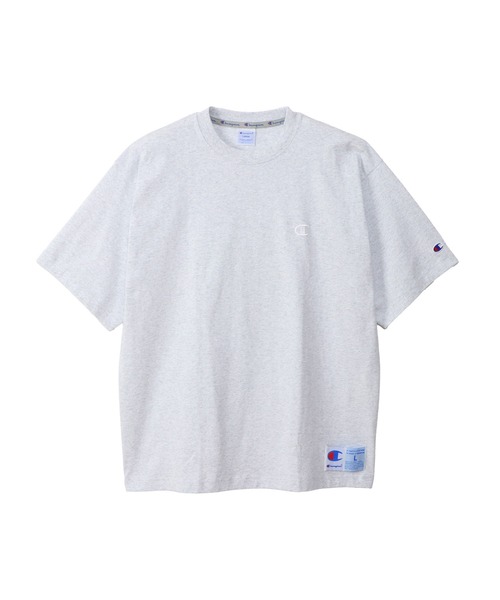 Champion(チャンピオン)の「【Champion/チャンピオン】メンズ アクションスタイル ショートスリーブTシャツ(Tシャツ/カットソー・メンズ・ホワイト/ブラック/ネイビー/グレー/ゴールド/レッド系その他4/ブルー/パープル/ダークグリーン/ロイヤルブルー/オレンジ系その他/オートミール/ヘザーグレー/レモンイエロー/アクア・MEDIUM/LARGE/X-LARGE/SMALL/XX-LARGE)」の4枚目の写真