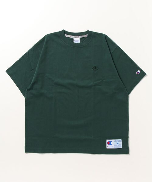 Champion(チャンピオン)の「【Champion/チャンピオン】メンズ アクションスタイル ショートスリーブTシャツ(Tシャツ/カットソー・メンズ・ホワイト/ブラック/ネイビー/グレー/ゴールド/レッド系その他4/ブルー/パープル/ダークグリーン/ロイヤルブルー/オレンジ系その他/オートミール/ヘザーグレー/レモンイエロー/アクア・MEDIUM/LARGE/X-LARGE/SMALL/XX-LARGE)」の6枚目の写真