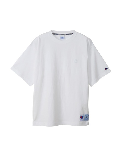 Champion(チャンピオン)の「【Champion/チャンピオン】メンズ アクションスタイル ショートスリーブTシャツ(Tシャツ/カットソー・メンズ・ホワイト/ブラック/ネイビー/グレー/ゴールド/レッド系その他4/ブルー/パープル/ダークグリーン/ロイヤルブルー/オレンジ系その他/オートミール/ヘザーグレー/レモンイエロー/アクア・MEDIUM/LARGE/X-LARGE/SMALL/XX-LARGE)」の16枚目の写真