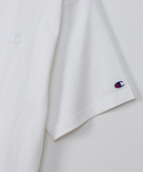 Champion(チャンピオン)の「【Champion/チャンピオン】メンズ アクションスタイル ショートスリーブTシャツ(Tシャツ/カットソー・メンズ・ホワイト/ブラック/ネイビー/グレー/ゴールド/レッド系その他4/ブルー/パープル/ダークグリーン/ロイヤルブルー/オレンジ系その他/オートミール/ヘザーグレー/レモンイエロー/アクア・MEDIUM/LARGE/X-LARGE/SMALL/XX-LARGE)」の21枚目の写真