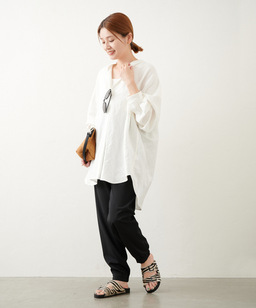 JOURNAL STANDARD(ジャーナルスタンダード)の「ソモウライクジョガーパンツ(その他パンツ・レディース・ブラック/グレー・38/36)」の3枚目の写真