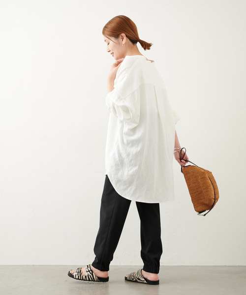 JOURNAL STANDARD(ジャーナルスタンダード)の「ソモウライクジョガーパンツ(その他パンツ・レディース・ブラック/グレー・38/36)」の4枚目の写真