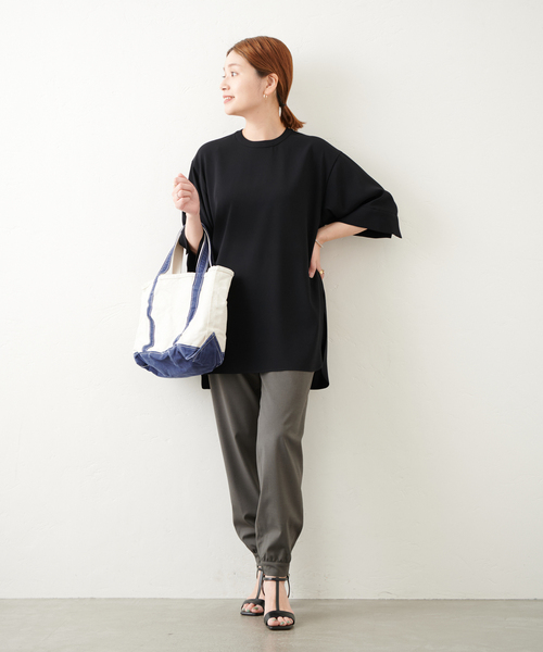 JOURNAL STANDARD(ジャーナルスタンダード)の「ソモウライクジョガーパンツ(その他パンツ・レディース・ブラック/グレー・38/36)」の8枚目の写真