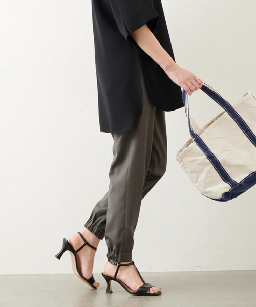 JOURNAL STANDARD(ジャーナルスタンダード)の「ソモウライクジョガーパンツ(その他パンツ・レディース・ブラック/グレー・38/36)」の10枚目の写真