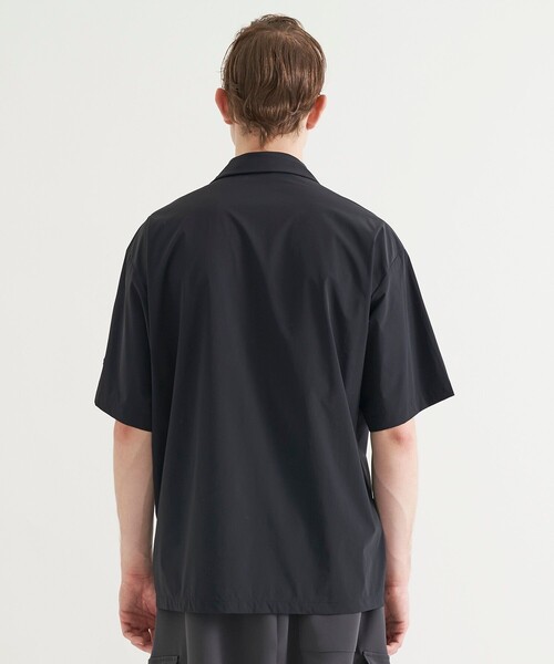 N.HOOLYWOOD(N.ハリウッド)の「STUDIOUS別注 OPEN COLLAR SS SH 006 FAB(シャツ/ブラウス・メンズ・ブラック/カーキ・36/38/40cm)」の6枚目の写真