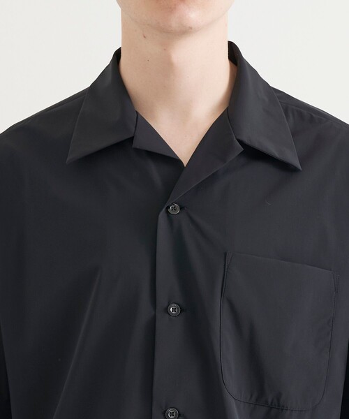 N.HOOLYWOOD(N.ハリウッド)の「STUDIOUS別注 OPEN COLLAR SS SH 006 FAB(シャツ/ブラウス・メンズ・ブラック/カーキ・36/38/40cm)」の7枚目の写真