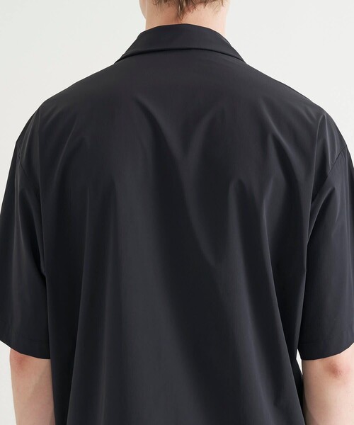N.HOOLYWOOD(N.ハリウッド)の「STUDIOUS別注 OPEN COLLAR SS SH 006 FAB(シャツ/ブラウス・メンズ・ブラック/カーキ・36/38/40cm)」の12枚目の写真