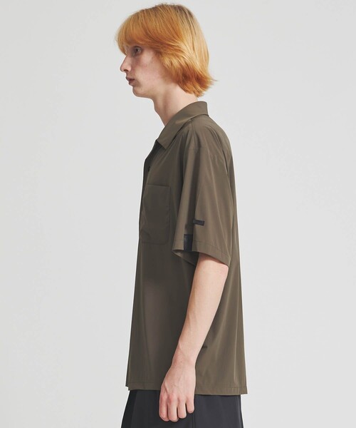 N.HOOLYWOOD(N.ハリウッド)の「STUDIOUS別注 OPEN COLLAR SS SH 006 FAB(シャツ/ブラウス・メンズ・ブラック/カーキ・36/38/40cm)」の15枚目の写真
