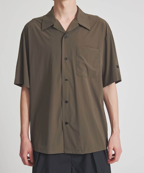 N.HOOLYWOOD(N.ハリウッド)の「STUDIOUS別注 OPEN COLLAR SS SH 006 FAB(シャツ/ブラウス・メンズ・ブラック/カーキ・36/38/40cm)」の17枚目の写真