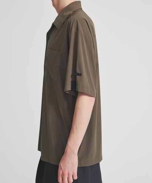 N.HOOLYWOOD(N.ハリウッド)の「STUDIOUS別注 OPEN COLLAR SS SH 006 FAB(シャツ/ブラウス・メンズ・ブラック/カーキ・36/38/40cm)」の18枚目の写真
