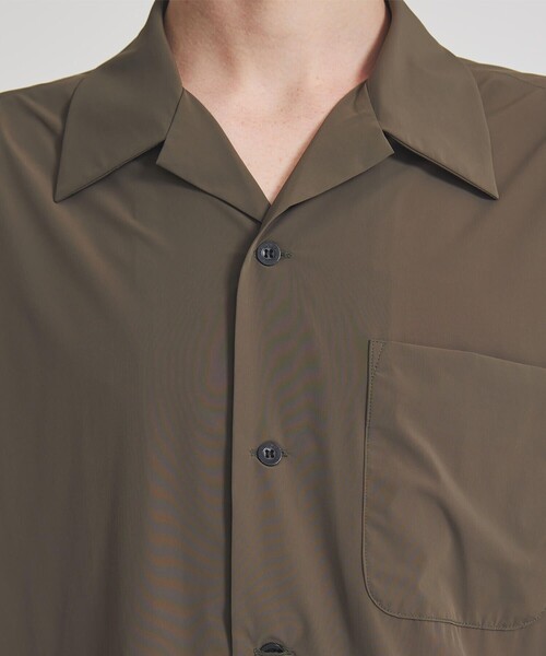 N.HOOLYWOOD(N.ハリウッド)の「STUDIOUS別注 OPEN COLLAR SS SH 006 FAB(シャツ/ブラウス・メンズ・ブラック/カーキ・36/38/40cm)」の20枚目の写真
