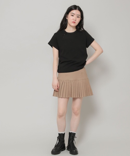 ALAND(エーランド)の「3.3Field Trip/クルーネックFIT TEE 2285630(Tシャツ/カットソー・レディース・ブラック/クリアイエロー/アイボリー/ピンク・FREE)」の5枚目の写真