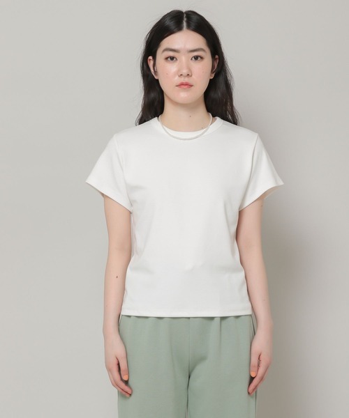 ALAND(エーランド)の「3.3Field Trip/クルーネックFIT TEE 2285630(Tシャツ/カットソー・レディース・ブラック/クリアイエロー/アイボリー/ピンク・FREE)」の10枚目の写真