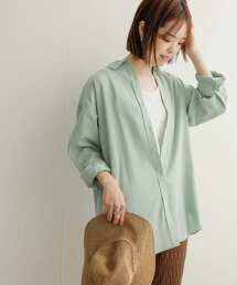 URBAN RESEARCH DOORS | リヨセルリネンオーバーシャツ(シャツ/ブラウス)