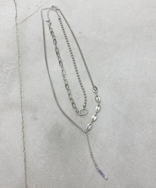 PairPair（ペアペア）の「イリプス2チェーンネックレス（ネックレス・レディース・シルバー・FREE）」の8枚目の写真