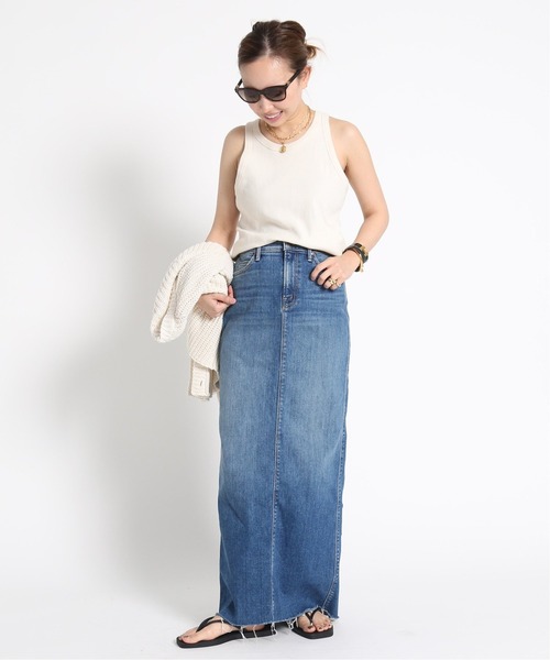 Deuxieme classe Co/Ca stretch Rib タンクトップ Deuxieme Classe（ドゥーズィエムクラス）の「* 追加Co/Ca