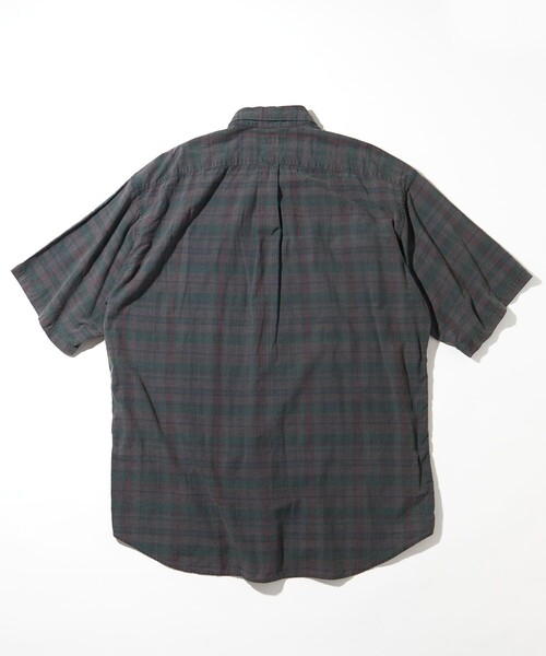 NAUTICA（ノーティカ）の「NAUTICA/ノーティカ Sulfer Dyed Madras S/S Shirt “TOO BIG”（シャツ/ブラウス・メンズ・ネイビー/チャコールグレー/グリーン・X-LARGE/XX-LARGE）」の21枚目の写真