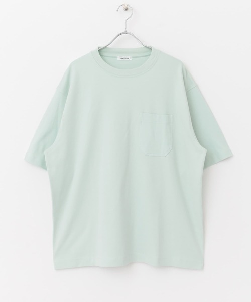 FORK&SPOON(フォークアンドスプーン)の「FORK&SPOON シルキータッチポケットTシャツ(Tシャツ/カットソー・メンズ・ブラック/ブラウン/ミント・4/5)」の15枚目の写真