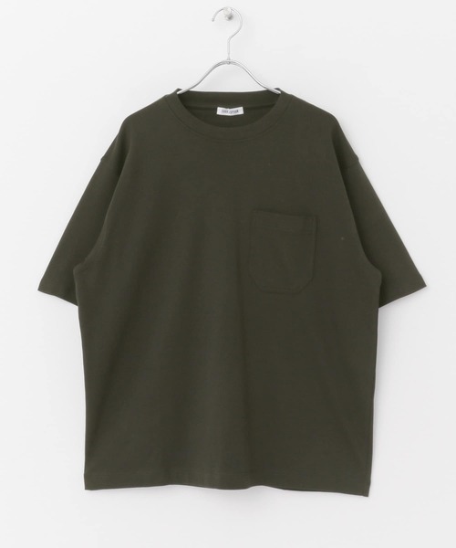 FORK&SPOON(フォークアンドスプーン)の「FORK&SPOON シルキータッチポケットTシャツ(Tシャツ/カットソー・メンズ・ブラック/ブラウン/ミント・4/5)」の12枚目の写真