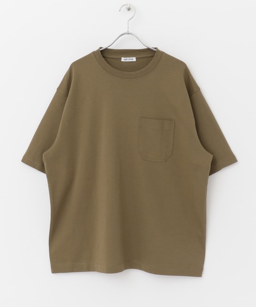 FORK&SPOON(フォークアンドスプーン)の「FORK&SPOON シルキータッチポケットTシャツ(Tシャツ/カットソー・メンズ・ブラック/ブラウン/ミント・4/5)」の18枚目の写真