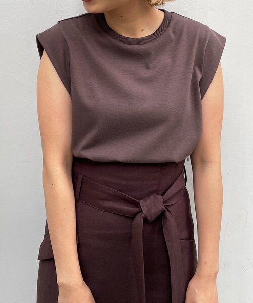 OPAQUE.CLIP(オペークドットクリップ)の「◆Aラインフレンチスリーブカットソー【WEB限定カラー・サイズ】(Tシャツ/カットソー・レディース・ブラック/ブラウン系その他5/ホワイト系/黄緑系・40/38/42/36)」の21枚目の写真