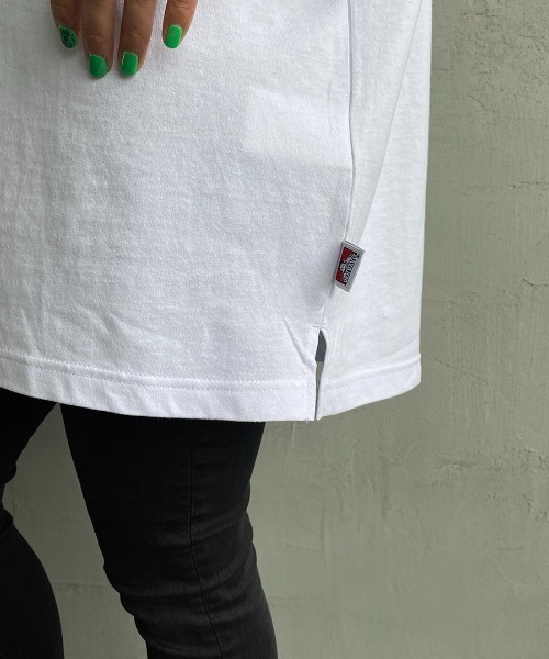 BEN DAVIS（ベンデイビス）の「【WEB限定】[BEN DAVIS/ベンデイビス] カレッジロゴ ラグランスリーブTシャツ（Tシャツ/カットソー・レディース・ホワイト/グレー・M/L/XL）」の14枚目の写真