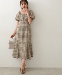PROPORTION BODY DRESSING | ＜Ｅ＞シアーチェックマーメイドワンピース / 1212247700(ワンピース)